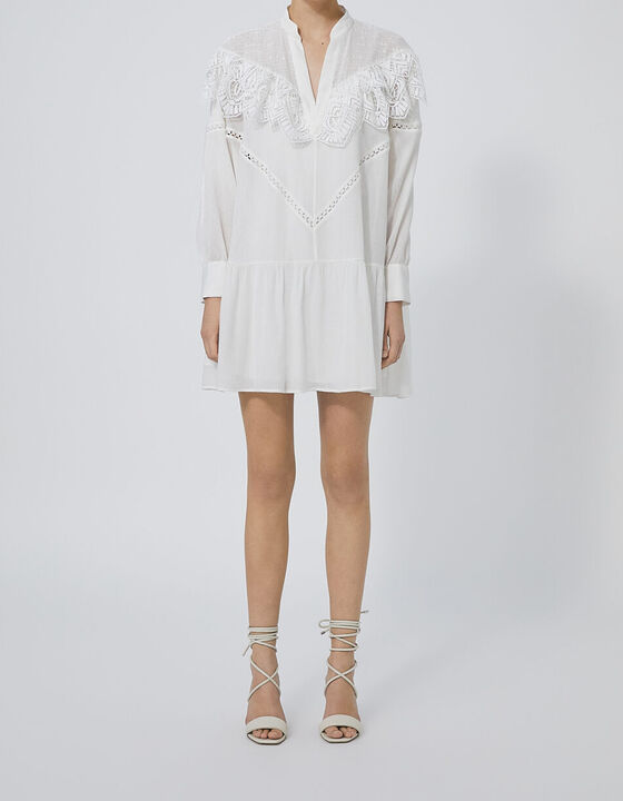 DOVY LACE LAYERED DRESS